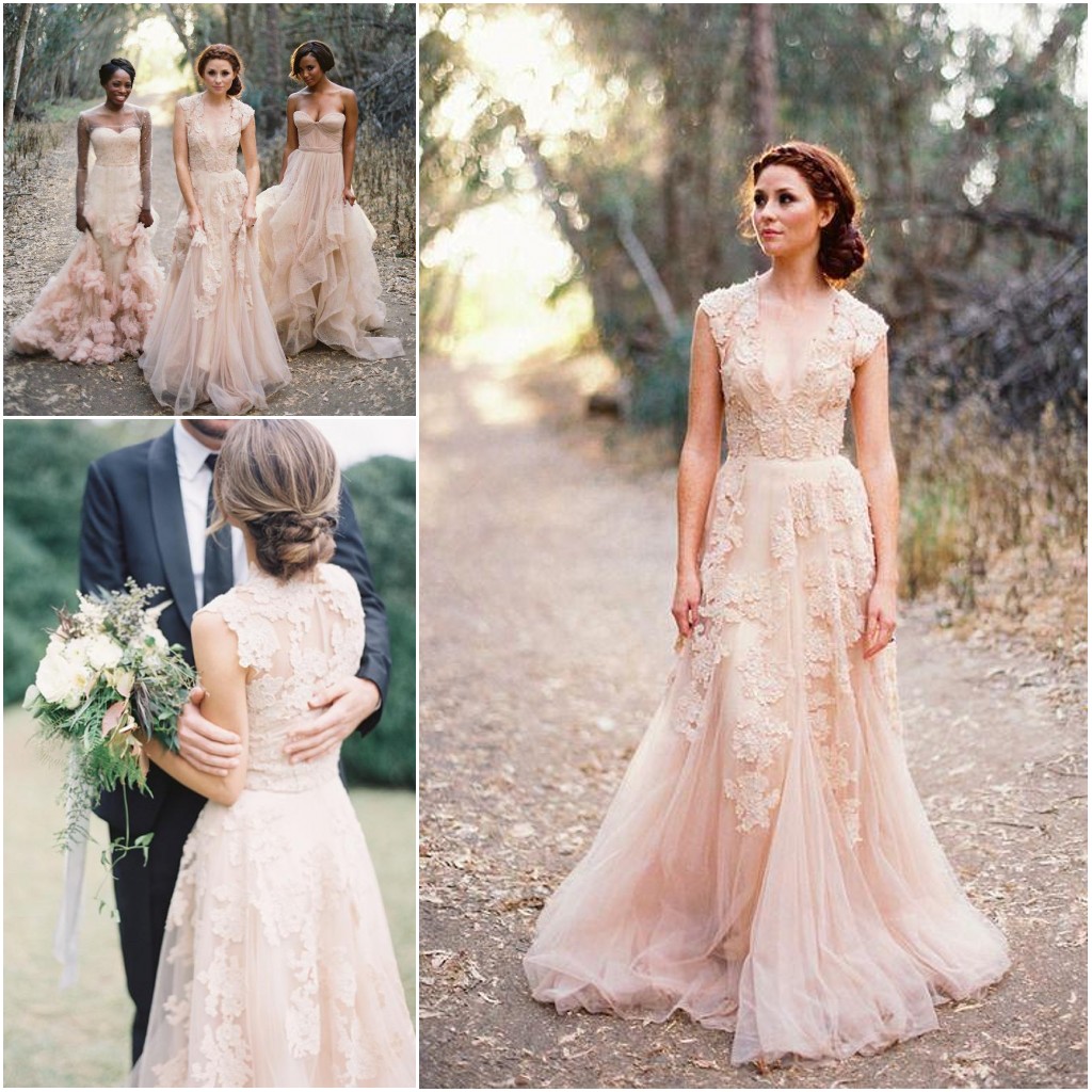 country garden wedding dresses